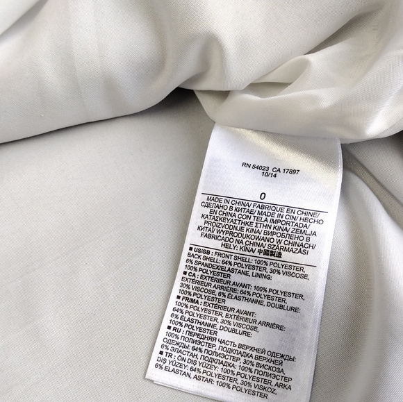 Banana Republic Pencil Colorblock Lined Shift Dress Size 0 - Picture 13 of 14